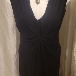 Womans Calvin Klein short length black dress